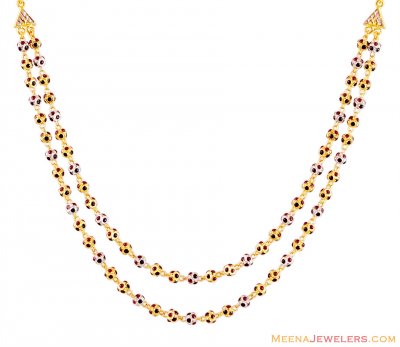 Beautiful Layered Gold Necklace Set ( Light Sets )