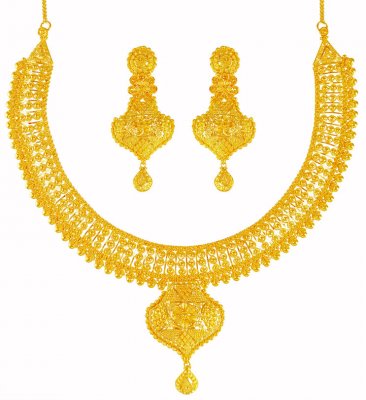 22KT Yellow Gold Set ( 22 Kt Gold Sets )