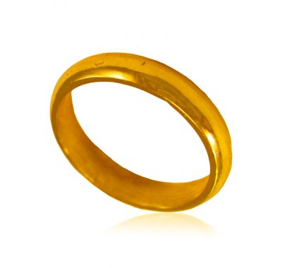 22K Gold Plain Band  ( Wedding Bands )