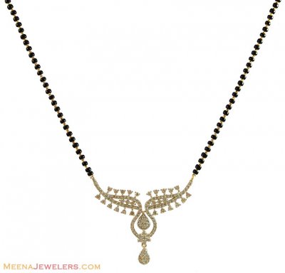 18K Diamond Mangalsutra ( Diamond MangalSutras )