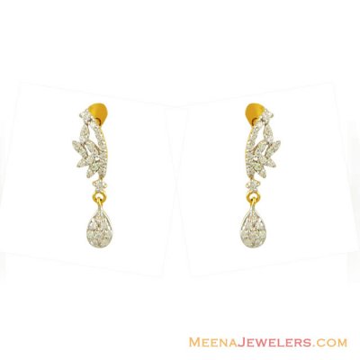 22K Fancy Earrings ( Signity Earrings )