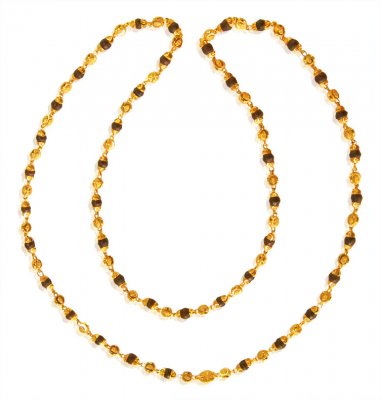 Tulsi Mala 22K Gold  ( 22Kt Long Chains (Ladies) )