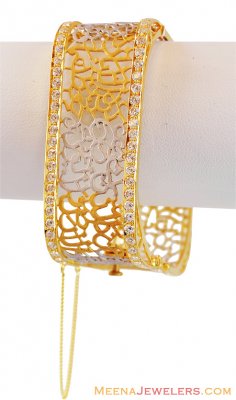 22K Two Tone Gold Ayat Kada ( Kadas )