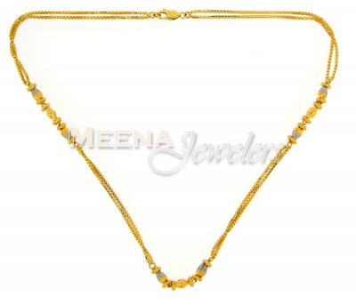 22Kt Gold Fancy Chain ( 22Kt Gold Fancy Chains )