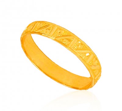 22 Karat Gold Band ( Wedding Bands )