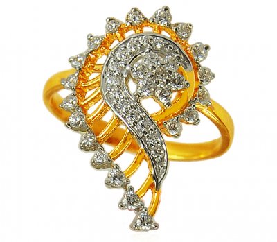 22K Gold Ladies Ring ( Ladies Signity Rings )