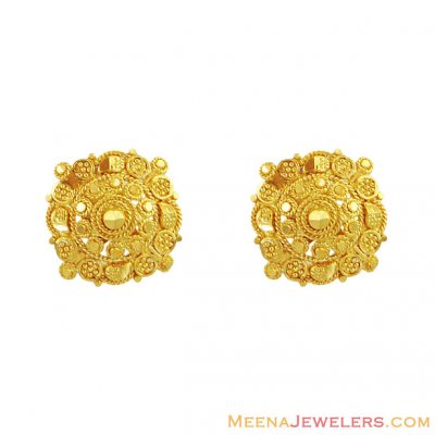 22K Filigree Gold Tops ( 22 Kt Gold Tops )