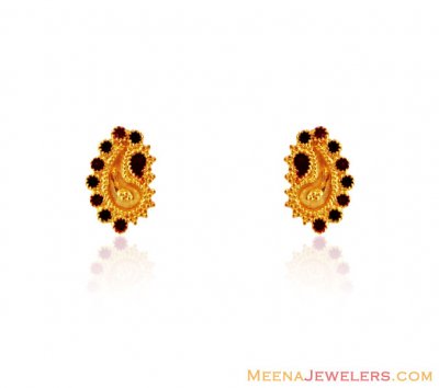 22K Gold Meenakari Top ( 22 Kt Gold Tops )