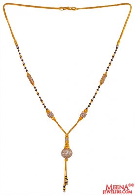  22K Gold CZ Mangalsutra  ( MangalSutras )