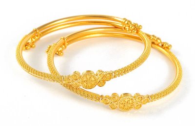 22Kt Gold Bangle ( Kadas) ( Kadas )