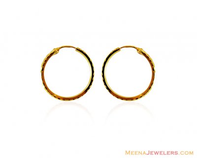 22Kt Gold Ballis ( Hoop Earrings )