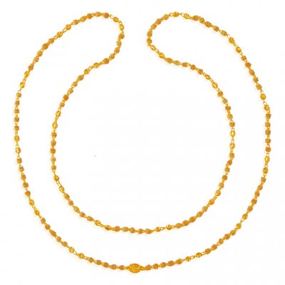 22Karat Gold White Tulsi Mala - ChLo21635 - US$ 735 - 22K Gold Tulsi ...