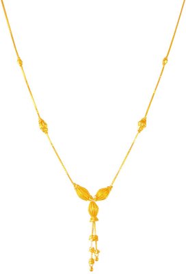 Gold Dokia Chain  22K ( 22Kt Gold Fancy Chains )