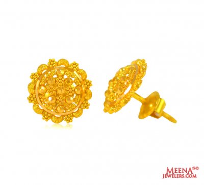 22KT Gold Filigree Tops ( 22 Kt Gold Tops )