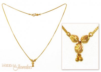 22Kt Gold Fancy Chains ( 22Kt Gold Fancy Chains )