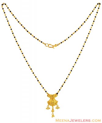 22k Fancy Mangalsutra (18 Inches) ( MangalSutras )