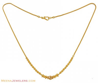 22Kt Gold Fancy Chain ( 22Kt Gold Fancy Chains )