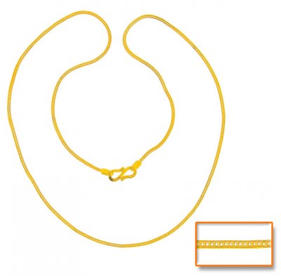 22Kt Gold Chain ( Plain Gold Chains )