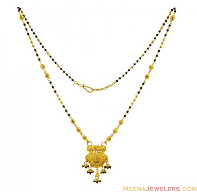 22K Indian Mangalsutra In Gold ( MangalSutras )