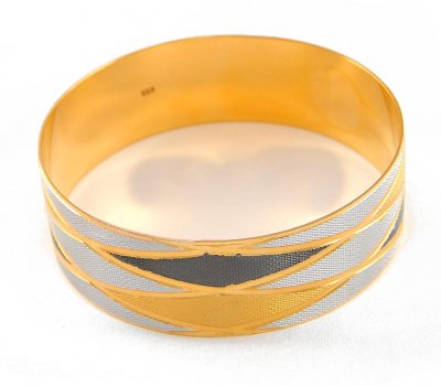 Gold 2 Tone Bangle ( Two Tone Bangles )