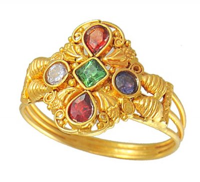 22Kt Gold Ring ( Ladies Gold Ring )