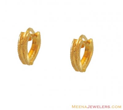 22k Gold Fancy Clip On ( Clip On Earrings )