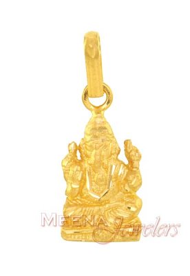 22Kt Ganesh Pendant ( Ganesh, Laxmi and other God Pendants )