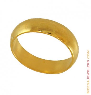 22K Plain Wedding Band ( Wedding Bands )