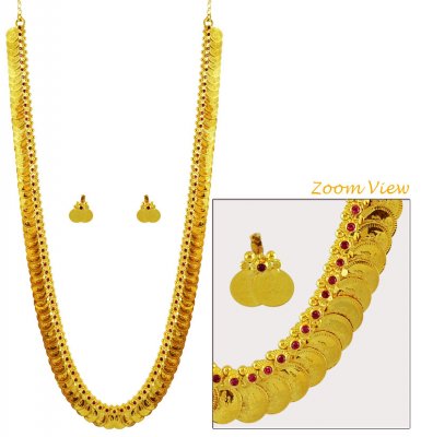 22K Gold Long kasumala ( 22 Kt Gold Sets )