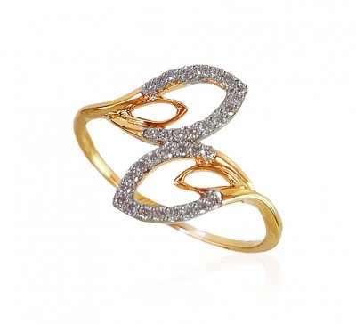 18K Yellow Gold Diamond Ring ( Diamond Rings )