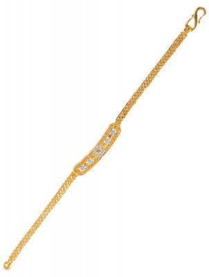 Gold 2 tone Bracelet ( 22Kt Baby Bracelets )
