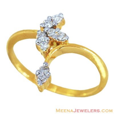 18k Lovely Diamond Ring  ( Diamond Rings )
