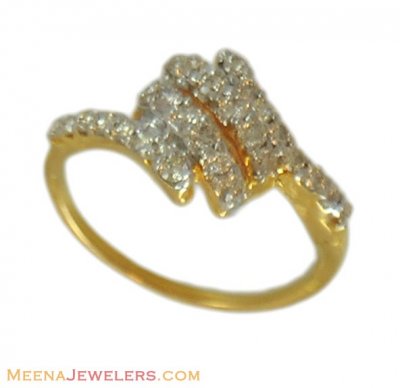 Yellow Gold Diamond Ring ( Diamond Rings )