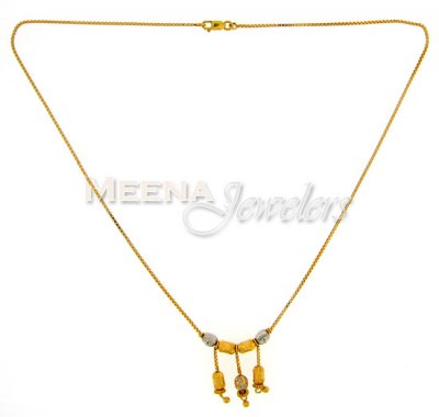 22 Carat Fancy Gold Chains ( 22Kt Gold Fancy Chains )