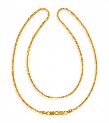 22 karat Gold Chain  ( Plain Gold Chains )