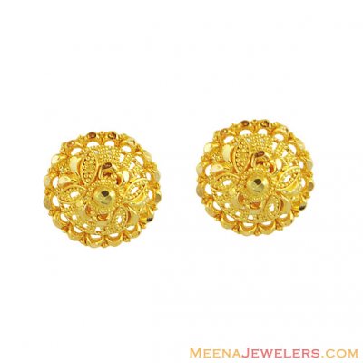 22Kt Gold Filigree Tops ( 22 Kt Gold Tops )