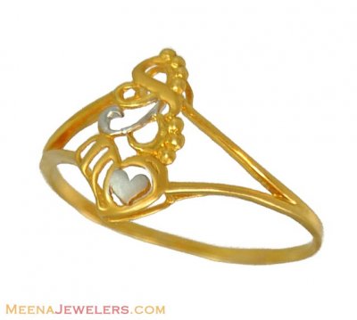 22K Gold Ladies Ring ( Ladies Gold Ring )