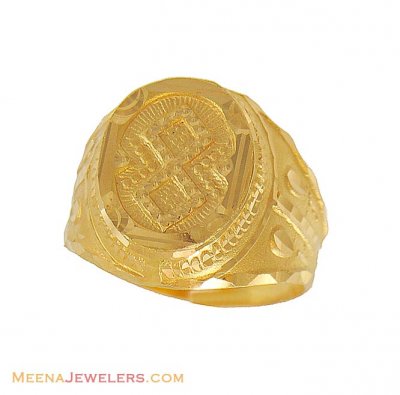 22k Mens Gold Ring  ( Mens Gold Ring )