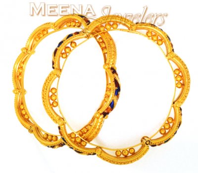 22Kt Gold Bangle ( Kada) ( Kadas )