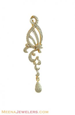 18K Gold Diamond Pendant ( Diamond Pendants )