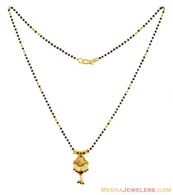 22K Traditional Mangalsutra Meena  ( MangalSutras )