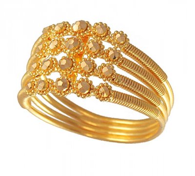 22Karat Gold Filigree Ring ( Ladies Gold Ring )