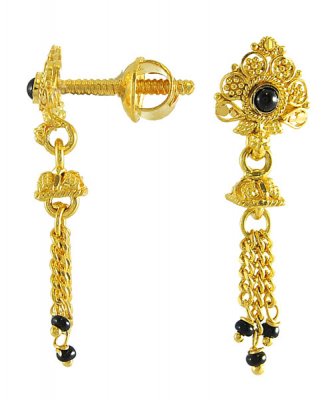 22Kt Gold Fancy Earrings ( 22Kt Gold Fancy Earrings )