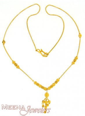 22Kt Gold Dokya Chain ( 22Kt Gold Fancy Chains )