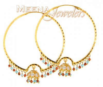 22Kt Gold Exquisite Earrings ( Exquisite Earrings )