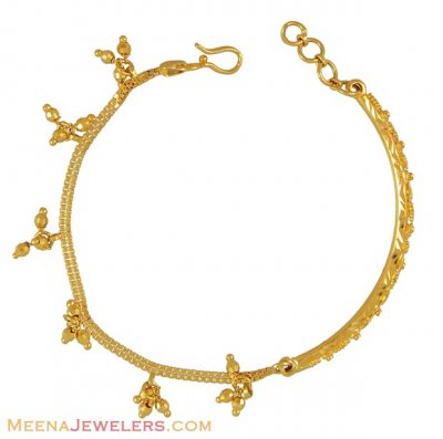 22k Gold Bangle Bracelet  ( Ladies Bracelets )