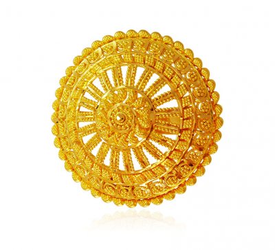 Designer Ladies Gold Ring  ( Ladies Gold Ring )