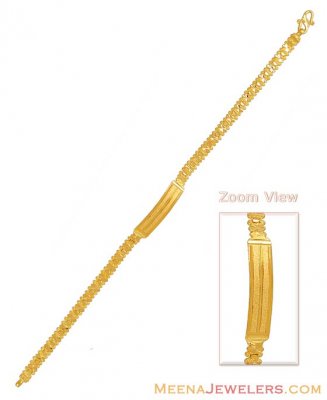 22K Gold Indian Bracelet ( Ladies Bracelets )