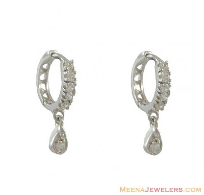 18k Fancy Clip On Earring  ( Clip On Earrings )