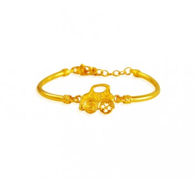 22 Karat Gold Kids Bracelet ( 22Kt Baby Bracelets )